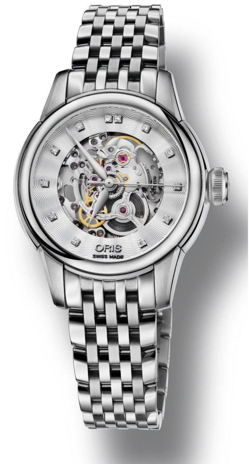 Oris Artelier Skeleton Diamonds 0156076874019-0781477