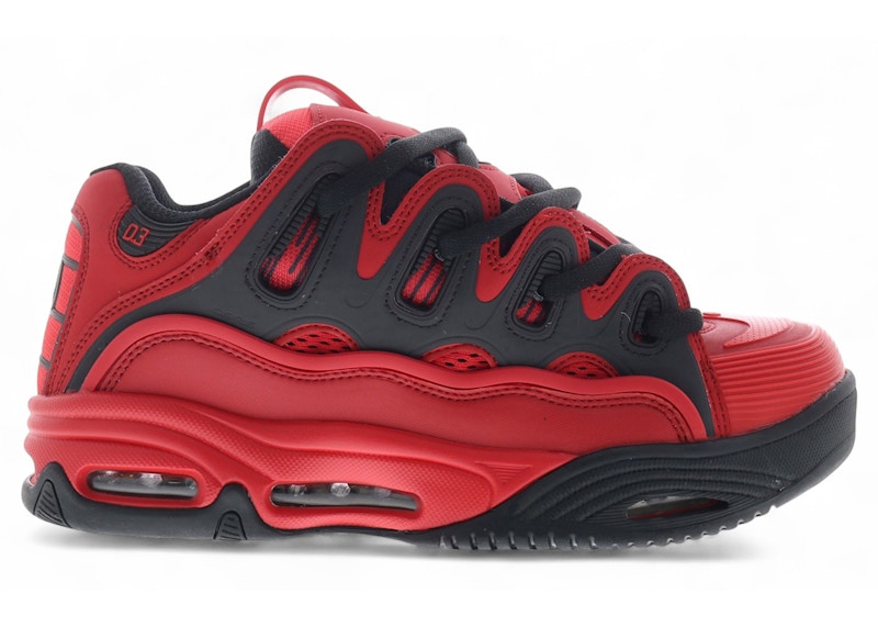 Osiris D3 2001 Red Black