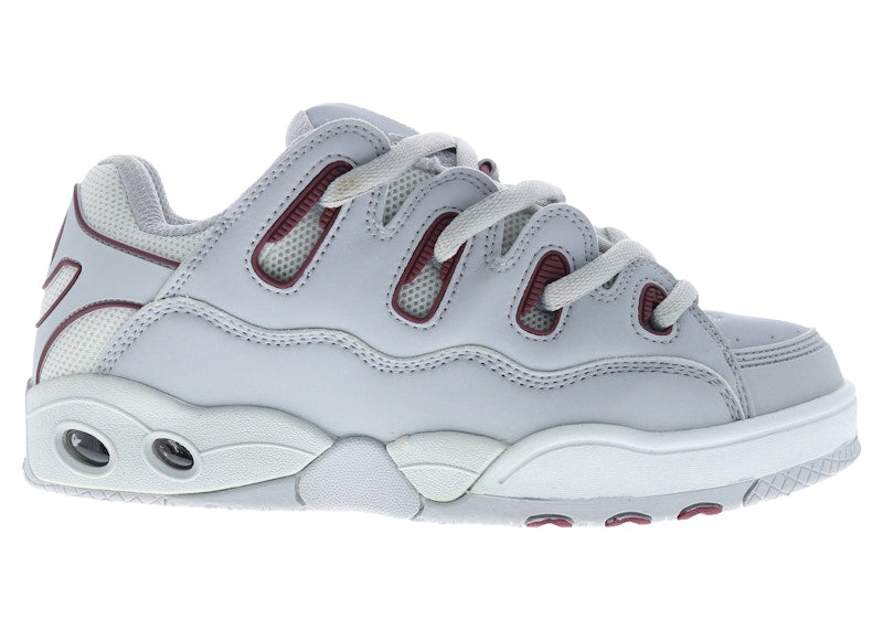 Osiris D3 OG Grey Grey Maroon
