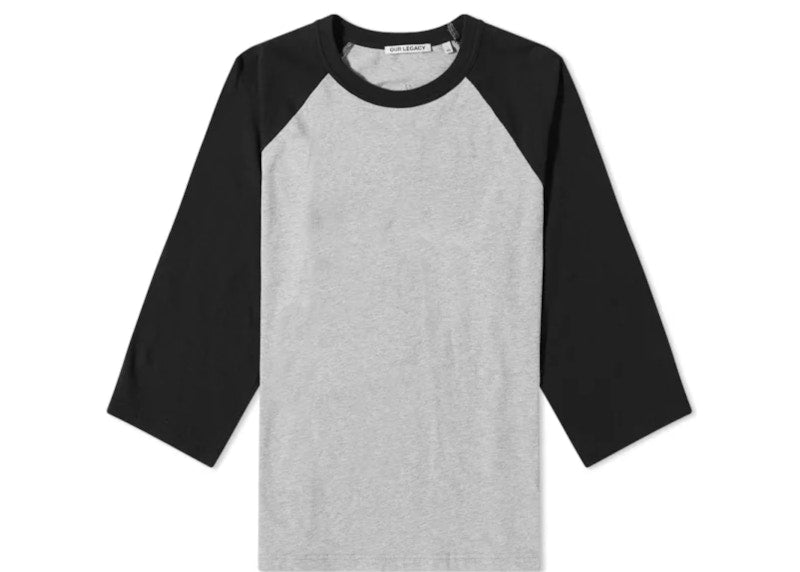 Our Legacy Raglan 3/4 S/S T-shirt Black