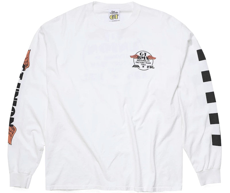 Our Legends x Union Factory L/S Tee White