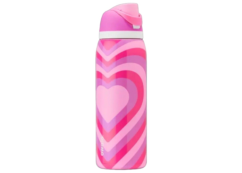 Owala I Heart U 40oz Free Sip Tumbler Pink