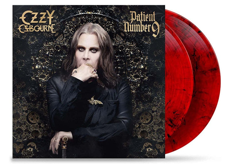 Ozzy Osbourne Patient Number 9 Amazon Exclusive 2XLP Vinyl Red/Black Marble