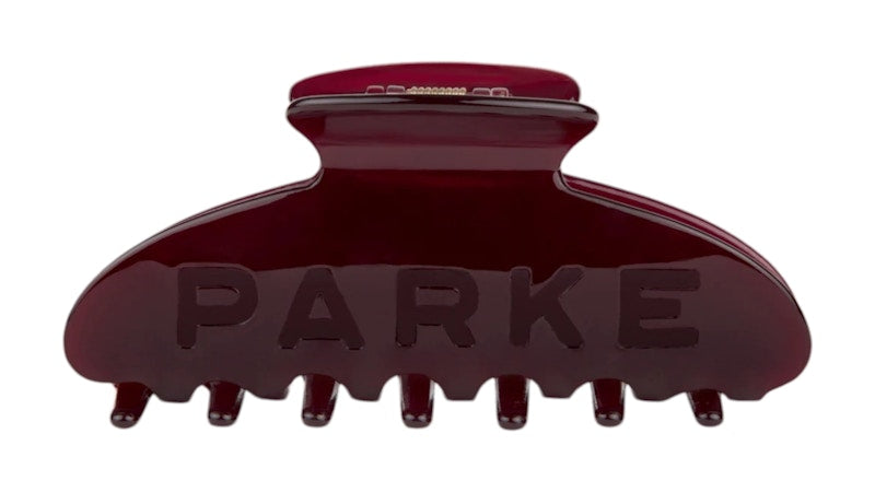 Parke Holiday Claw Clip Maroon