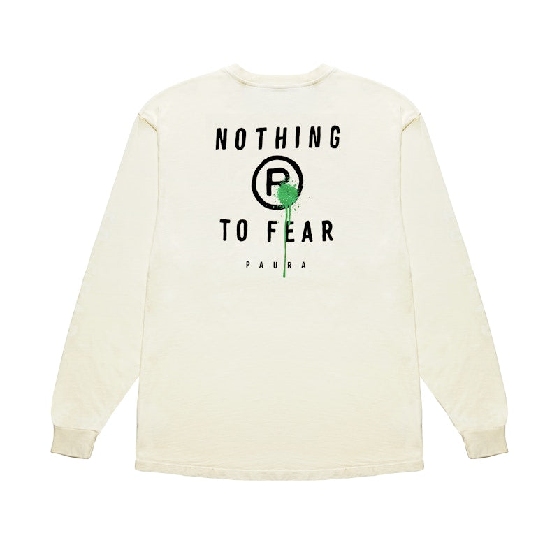 PAURA x Frolla “Nothing to Fear” Longsleeve Off White