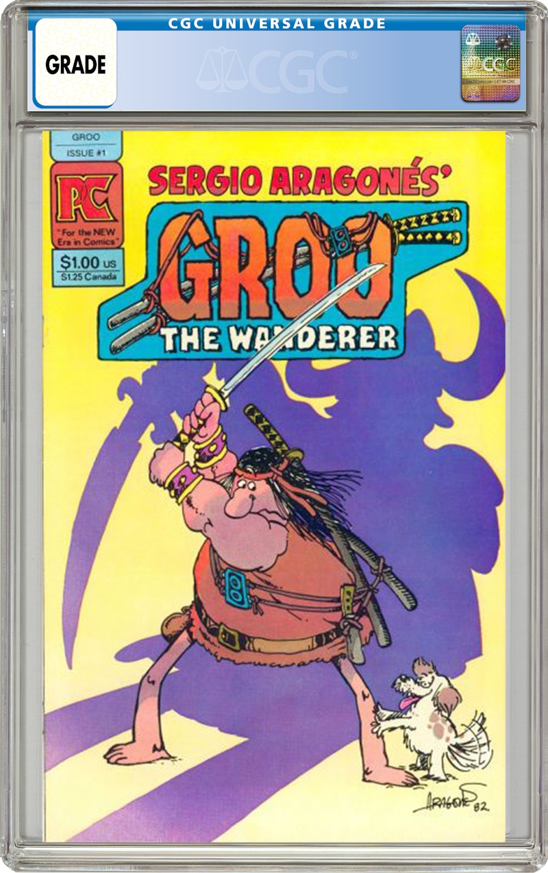 Pacific Comics Groo the Wanderer (1982 Pacific) #1 Comic Book CGC Graded