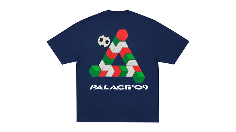 Palace 09 Tri-Ferg T-Shirt Navy