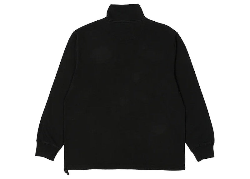 Palace 1/4 Zip 380 Funnel Neck Black