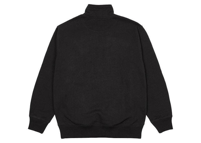 Palace 1/4 Zip Funnel Black