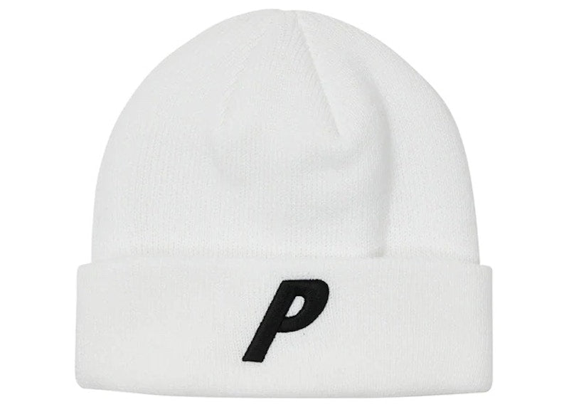 Palace 3D P Beanie White