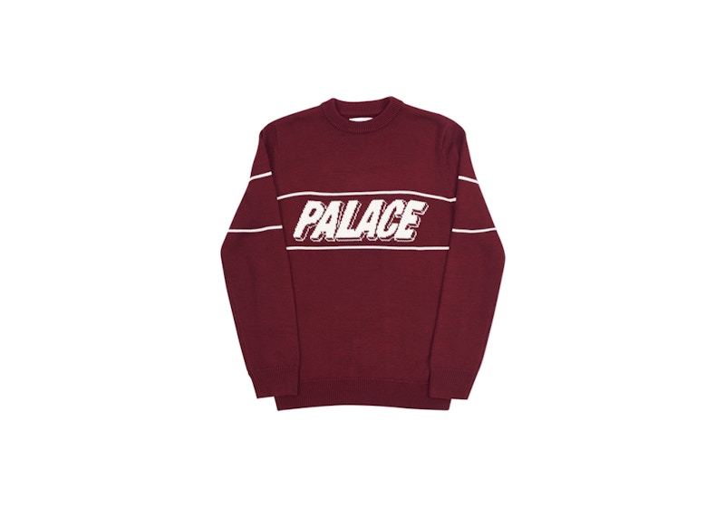 Palace 3P Knit Wine