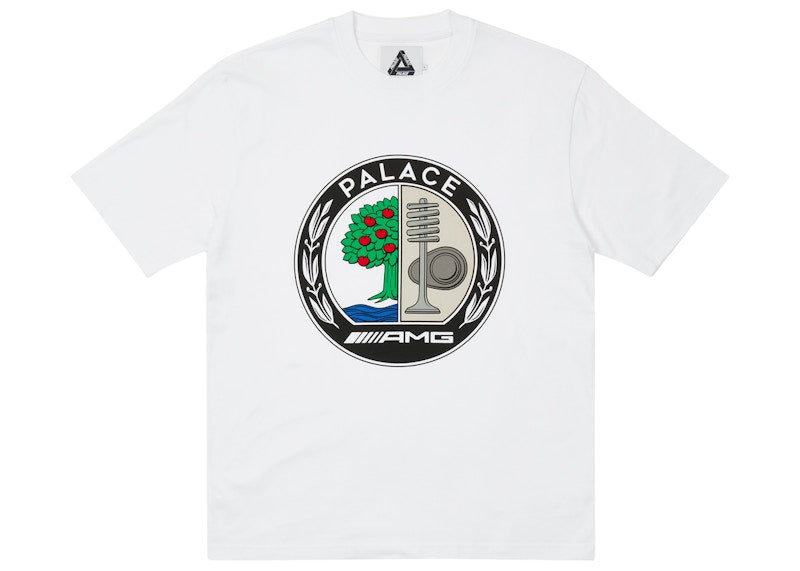 Palace AMG Emblem T-shirt White