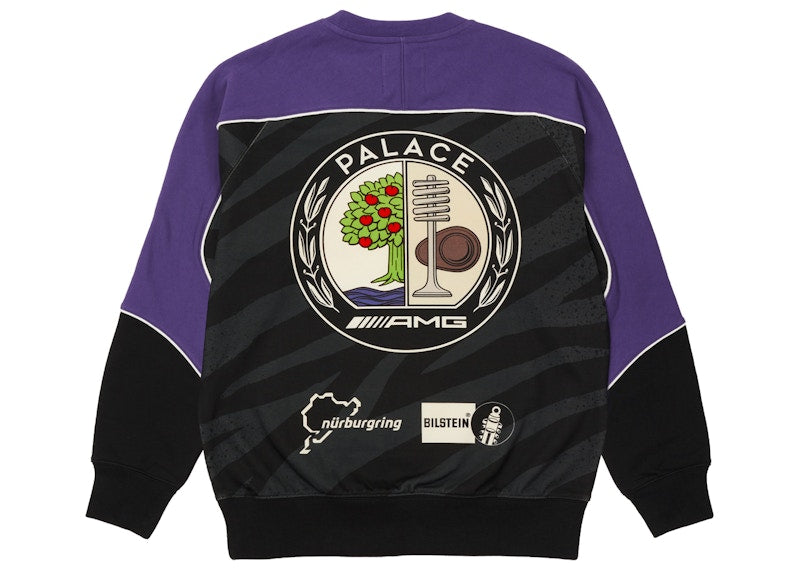 Palace AMG Technical Crew Black