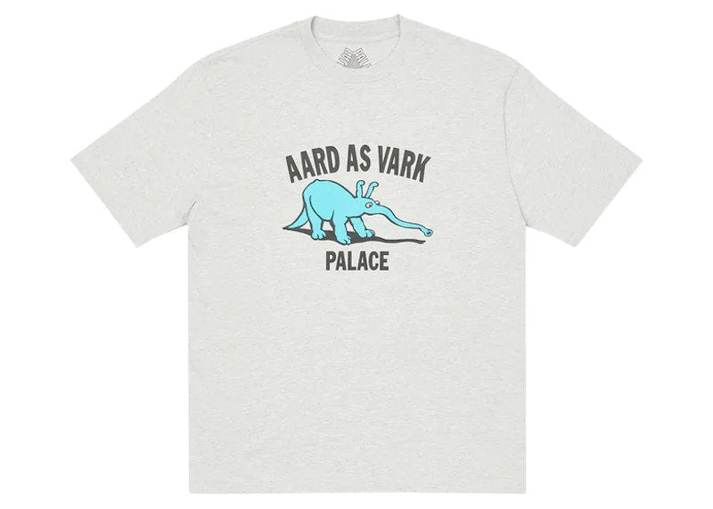 Palace Aard As Vark T-shirt Grey Marl