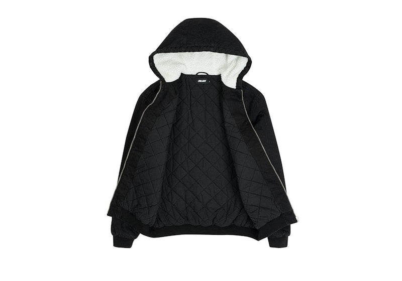 Palace Active Bredda Jacket Black Stone Wash