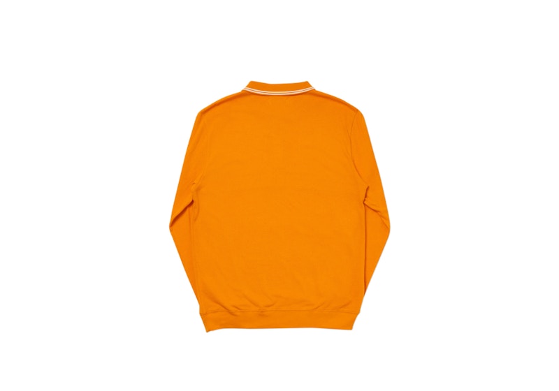 Palace Air-Flex Zip Crew Orange