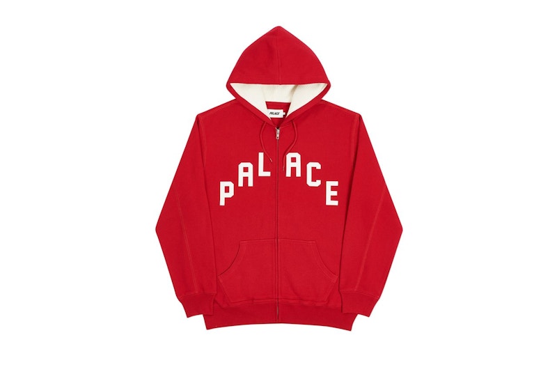 Palace Alas Zip Hood Red