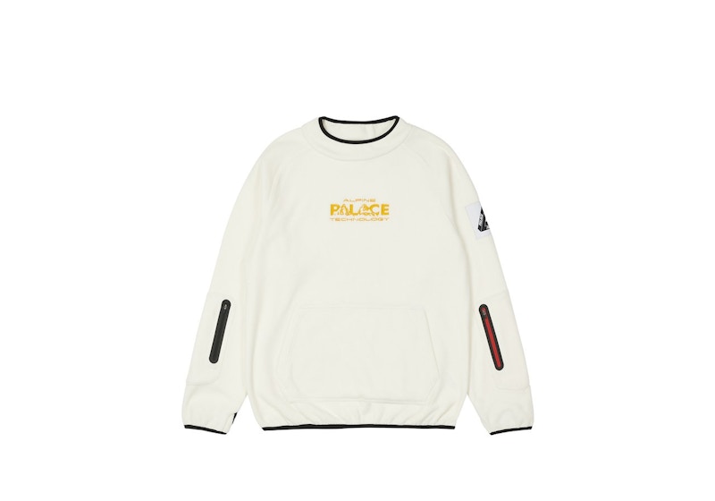 Palace Alpine Tech Fleece White