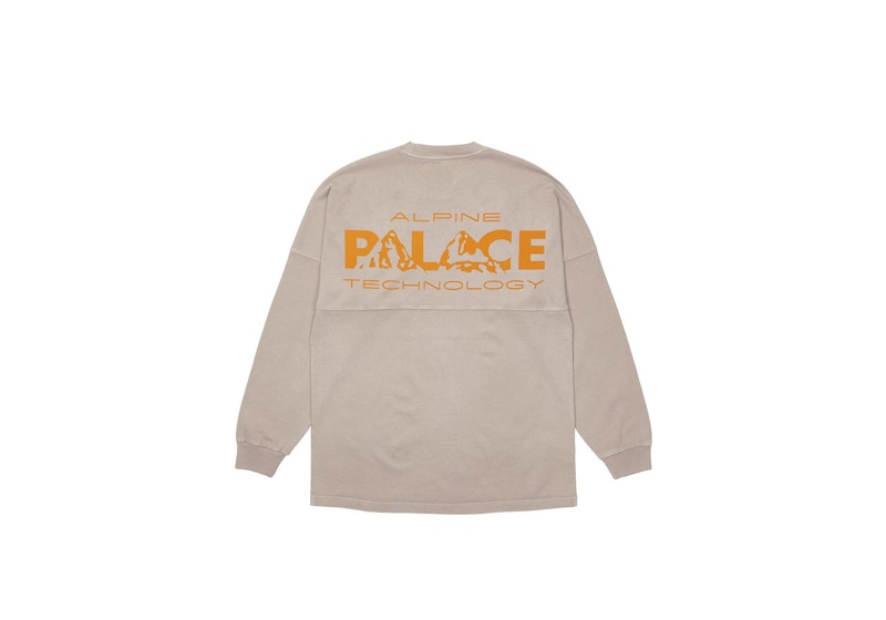 Palace Alpine Tech Longsleeve Mushroom