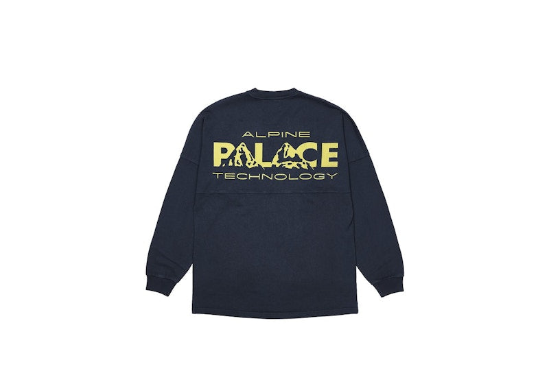 Palace Alpine Tech Longsleeve Navy