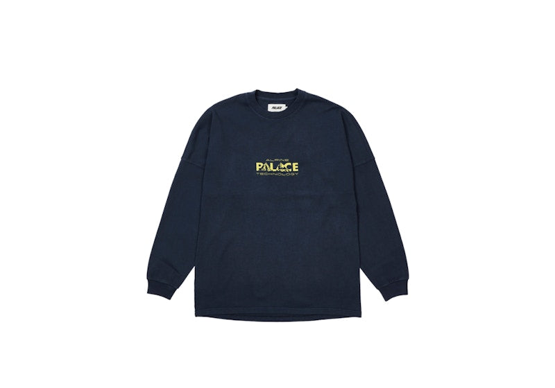 Palace Alpine Tech Longsleeve Navy