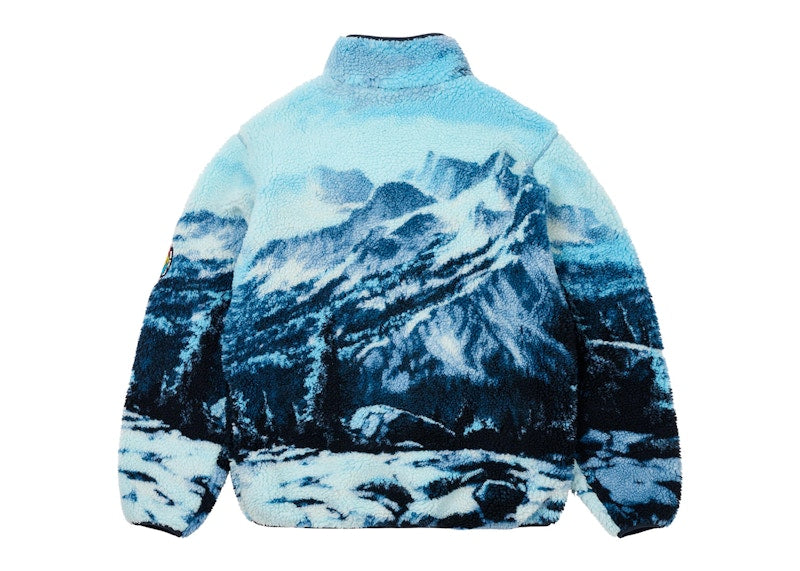 Palace Appalachian Funnel Fleece Palaska Blue