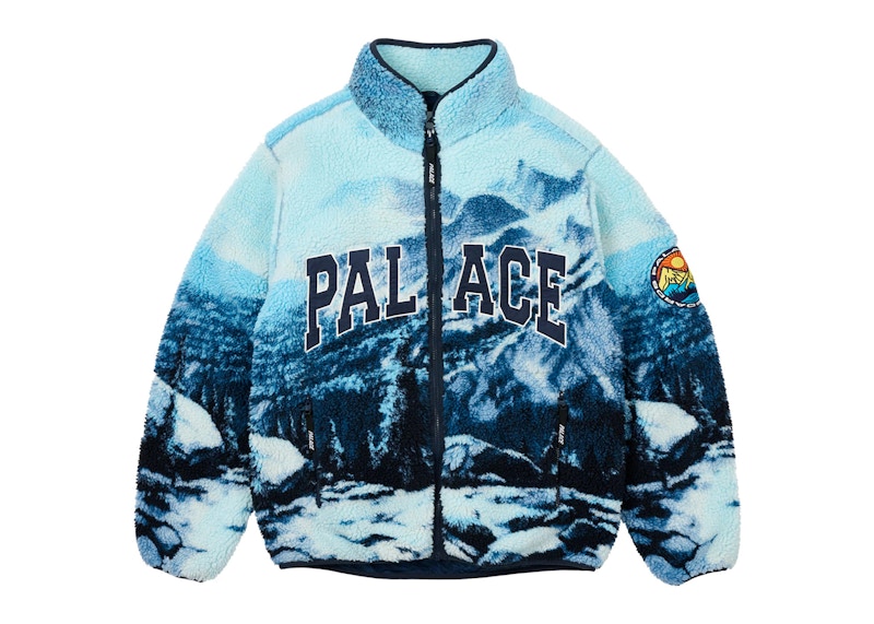 Palace Appalachian Funnel Fleece Palaska Blue