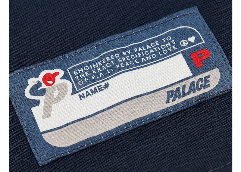 Palace Arc Applique T-Shirt Navy