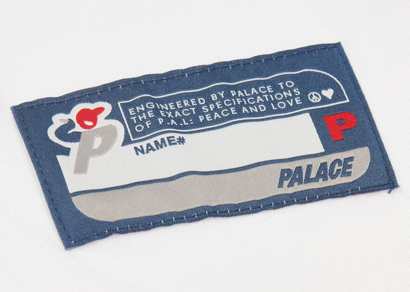 Palace Arc Applique T-Shirt White