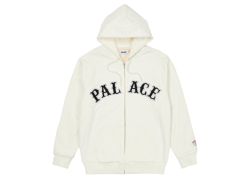 Palace Arch Zip Hood White