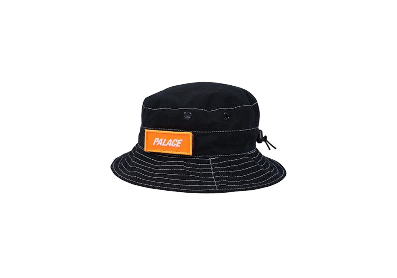 Palace Ark Air Boonie Hat Black/Orange