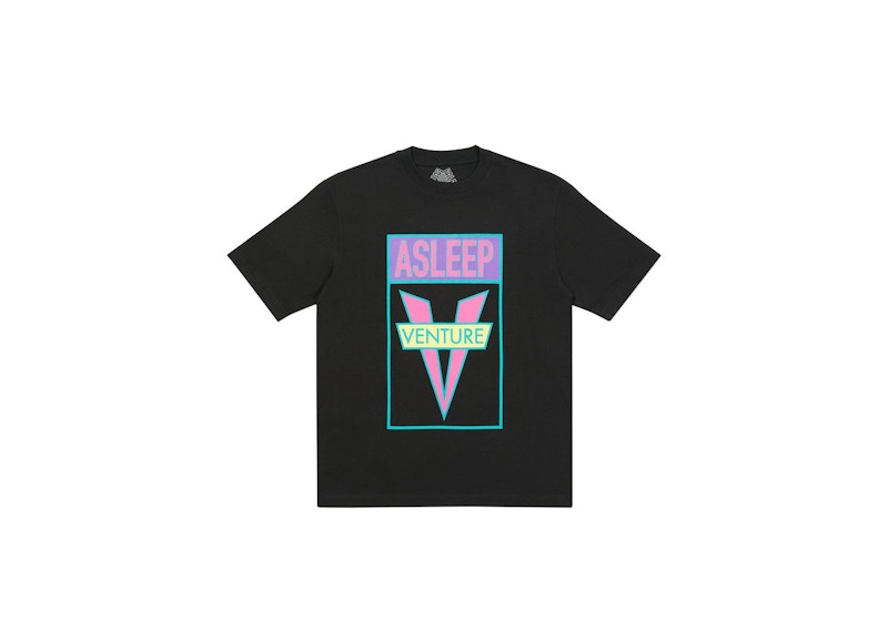 Palace Asleep To Venture T-shirt Black