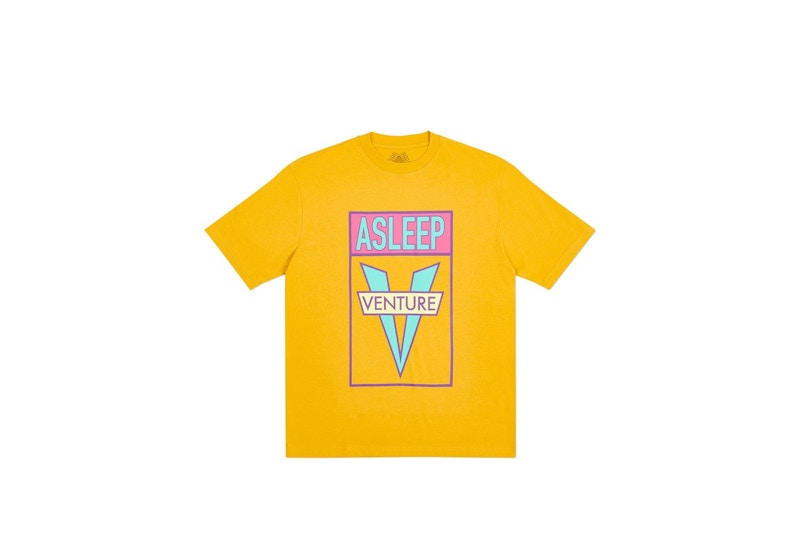 Palace Asleep To Venture T-shirt Camel