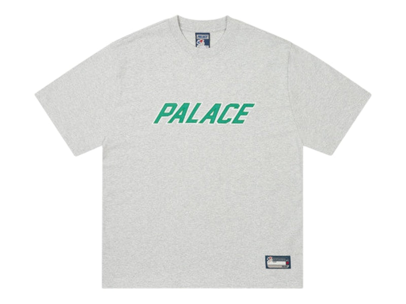 Palace Athletic Logo T-Shirt Grey Marl