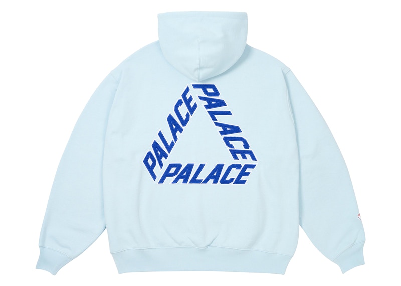 Palace Athlique P3 Hood Faint Blue