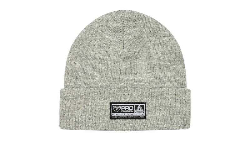 Palace Athlique Team Beanie Grey Marl