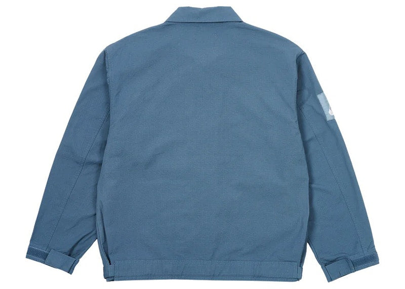 Palace Aviator Jacket Blue Stone