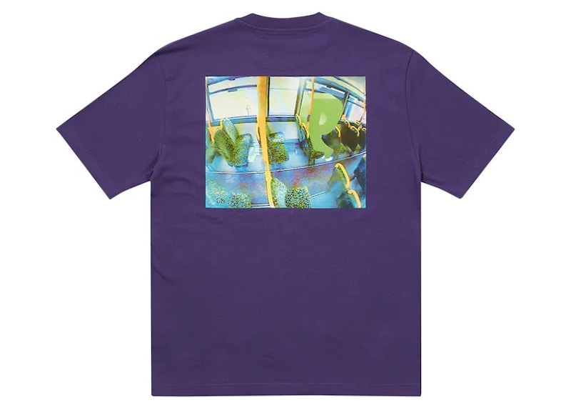 Palace Back Of The Bus T-Shirt Purple