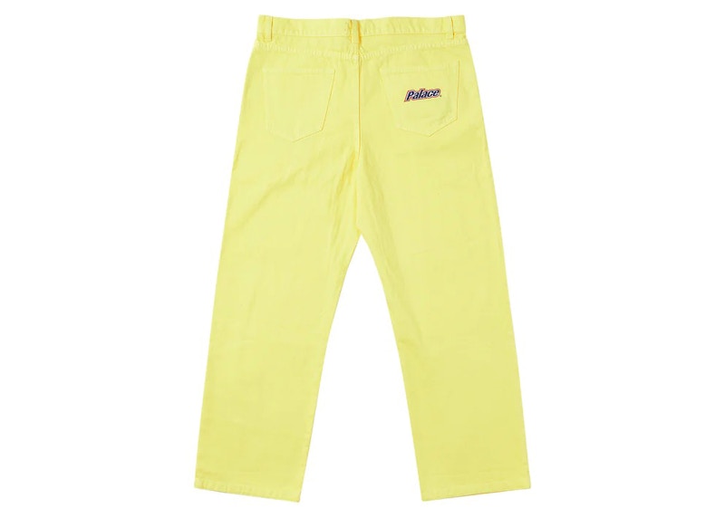 Palace Baggier Jean Pastel Yellow