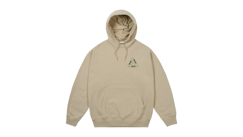 Palace Barbed Tri-Ferg Hood Stoney Grey