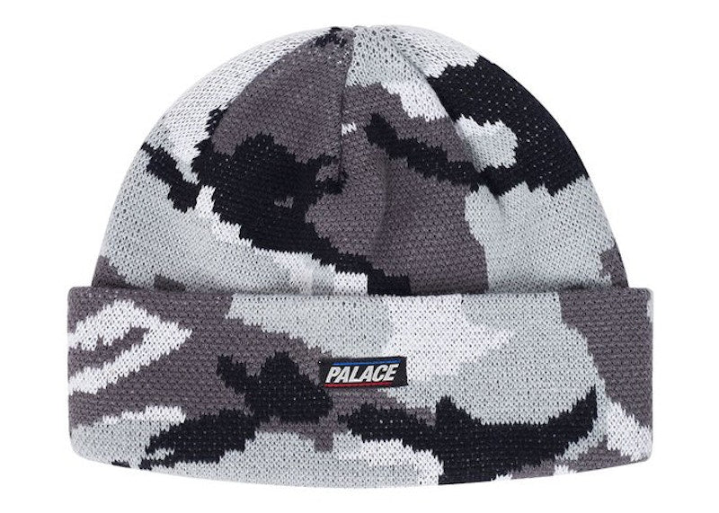 Palace Basically A Beanie Grey Camo
