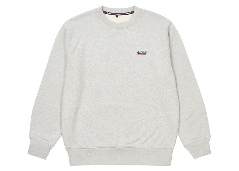 Palace Basically A Crew (FW22) Grey Marl