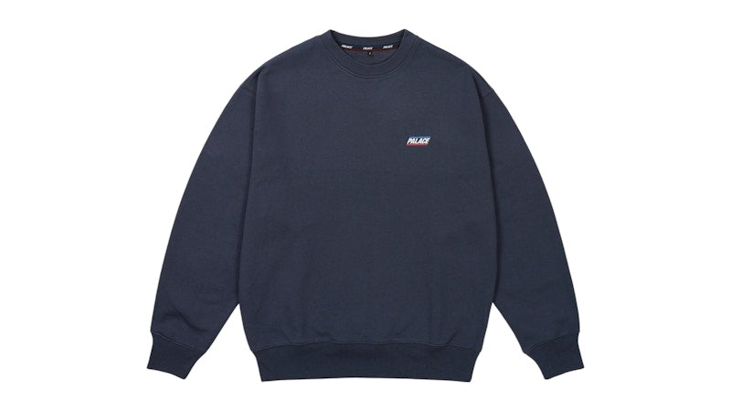 Palace Basically A Crew (SS25) Navy