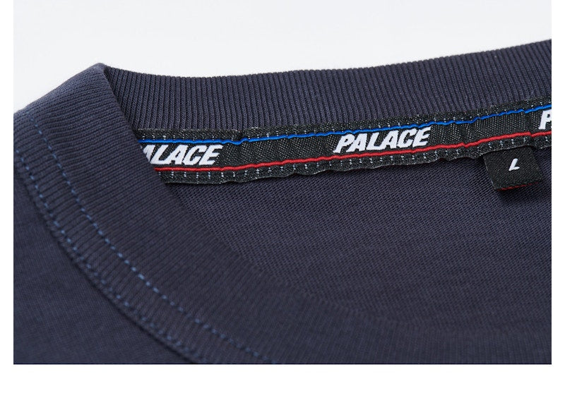 Palace Basically A Longsleeve Navy (SS24)