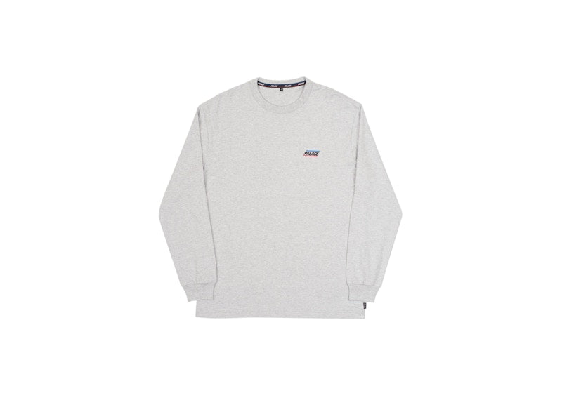 Palace Basically A Longsleeve (SS18) Grey Marl
