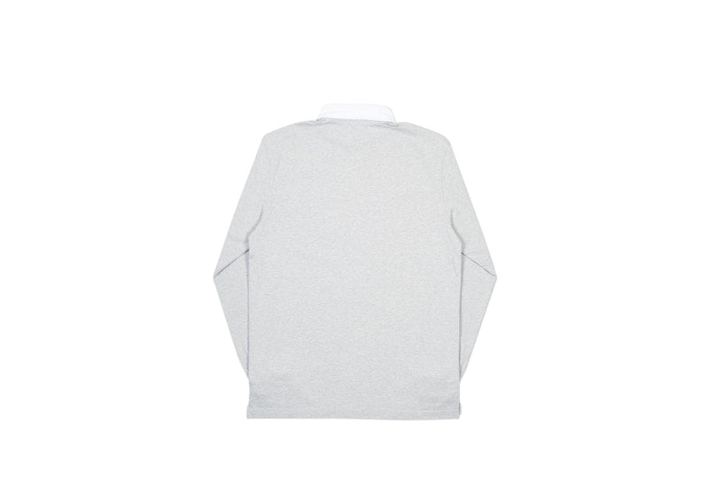 Palace Basically A Rugby Top Grey Marl