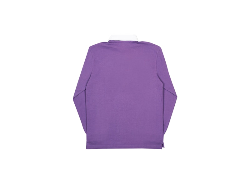 Palace Basically A Rugby Top Purple