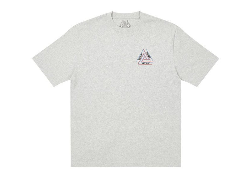Palace Basically A Tri-Ferg T-shirt Grey Marl