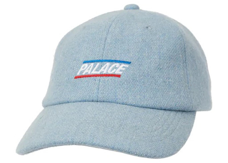 Palace Basically A Wool 6-Panel Light Blue