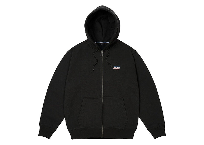 Palace Basically A Zip Hood (SS24) Black